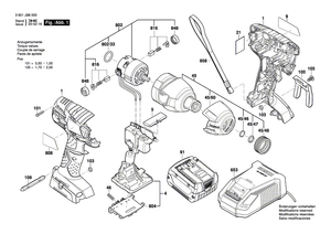 New Genuine Bosch 1600A00Z24 Nameplate