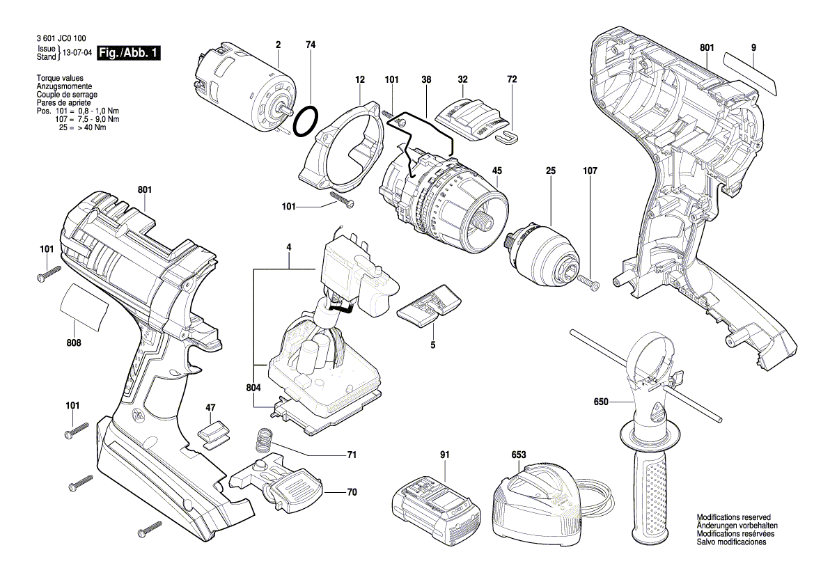 New Genuine Bosch 1600A00Z26 Nameplate