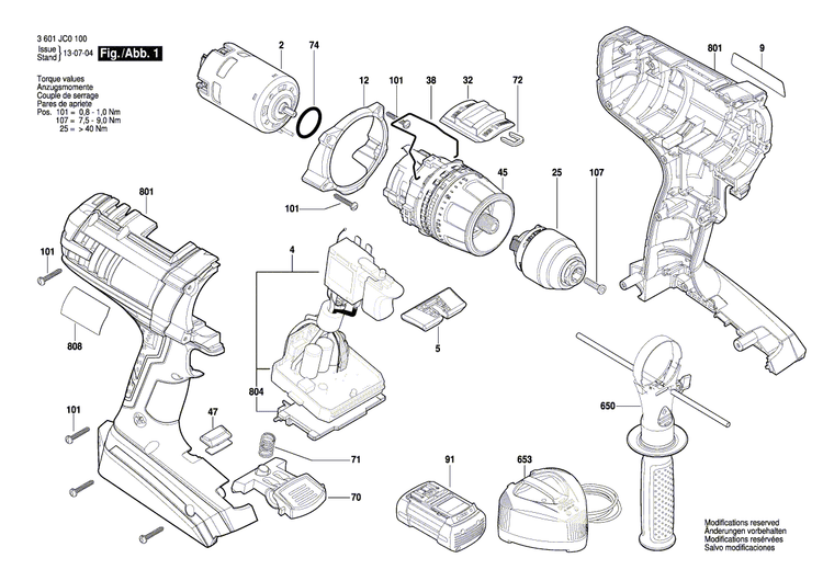 New Genuine Bosch 1600A00Z26 Nameplate