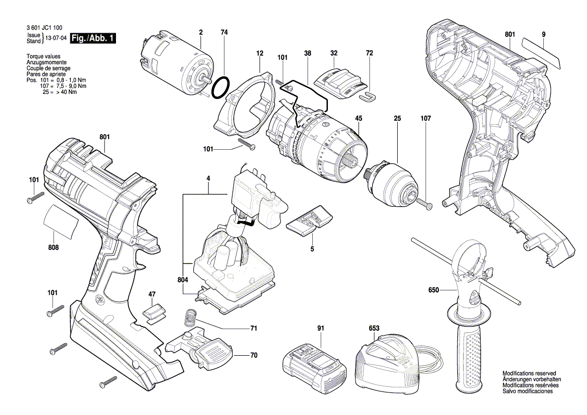 New Genuine Bosch 1600A00Z27 Nameplate