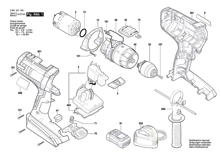 New Genuine Bosch 1600A00Z27 Nameplate