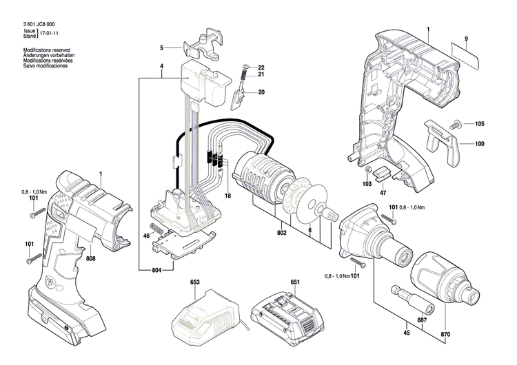 New Genuine Bosch 1600A00Z28 Nameplate