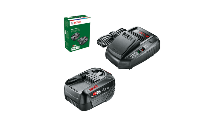 New Genuine Bosch 1600A00ZR8 Starter set 18 V (6.0Ah + AL 1830 CV) Starter Set