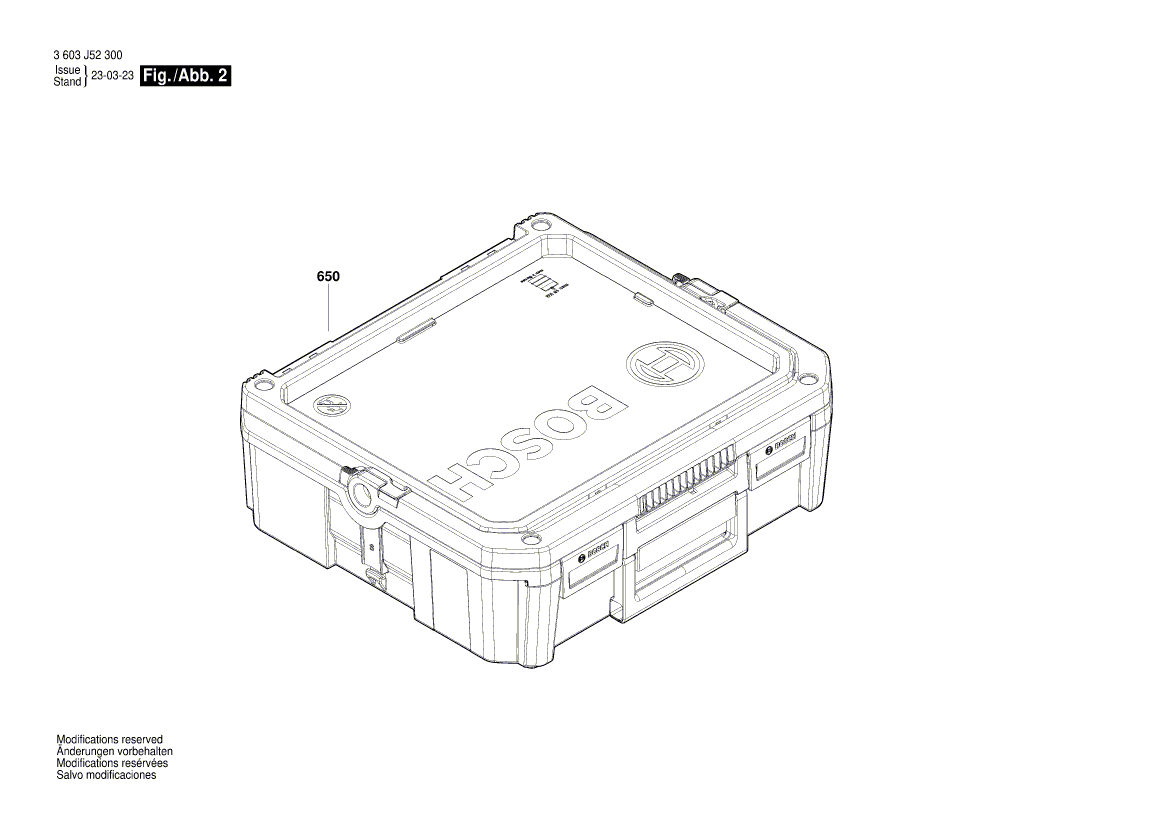 New Genuine Bosch 1600A00ZS4 Adapter
