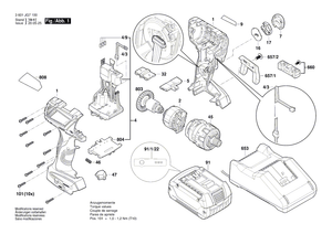 New Genuine Bosch 1600A00ZS9 Chuck attachment