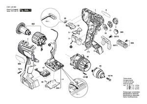 New Genuine Bosch 1600A01006 Gear Box