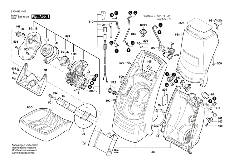 New Genuine Bosch 1600A0116Y Thermal protector
