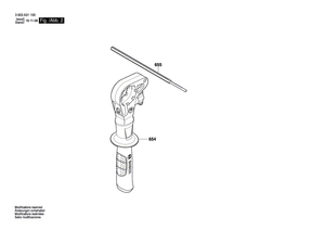 New Genuine Bosch 1600A011KA Spindle