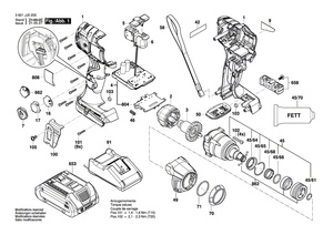 New Genuine Bosch 1600A011PN Gear Box