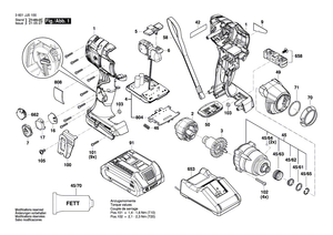 New Genuine Bosch 1600A011PR Gear Box