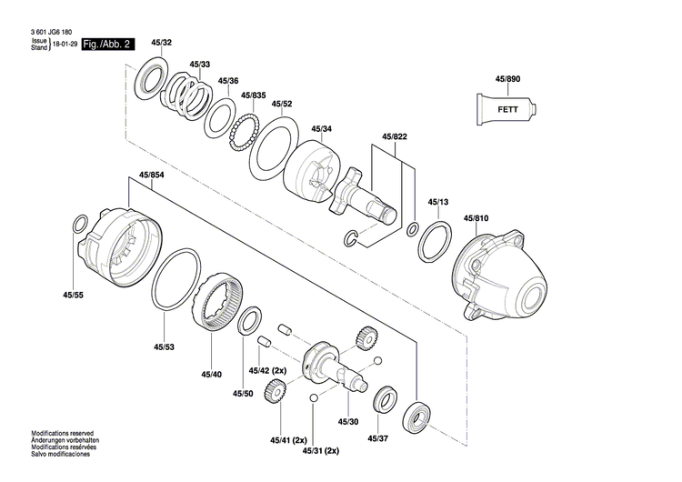 New Genuine Bosch 1600A0123U Nameplate