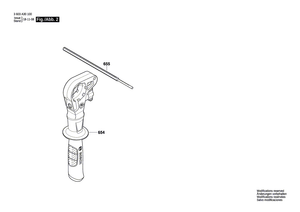 New Genuine Bosch 1600A012A2 Change-Over Switch