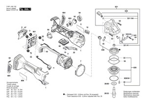 New Genuine Bosch 1600A012JH Protective Cover
