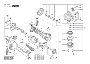 New Genuine Bosch 1600A012V7 Retaining Washer