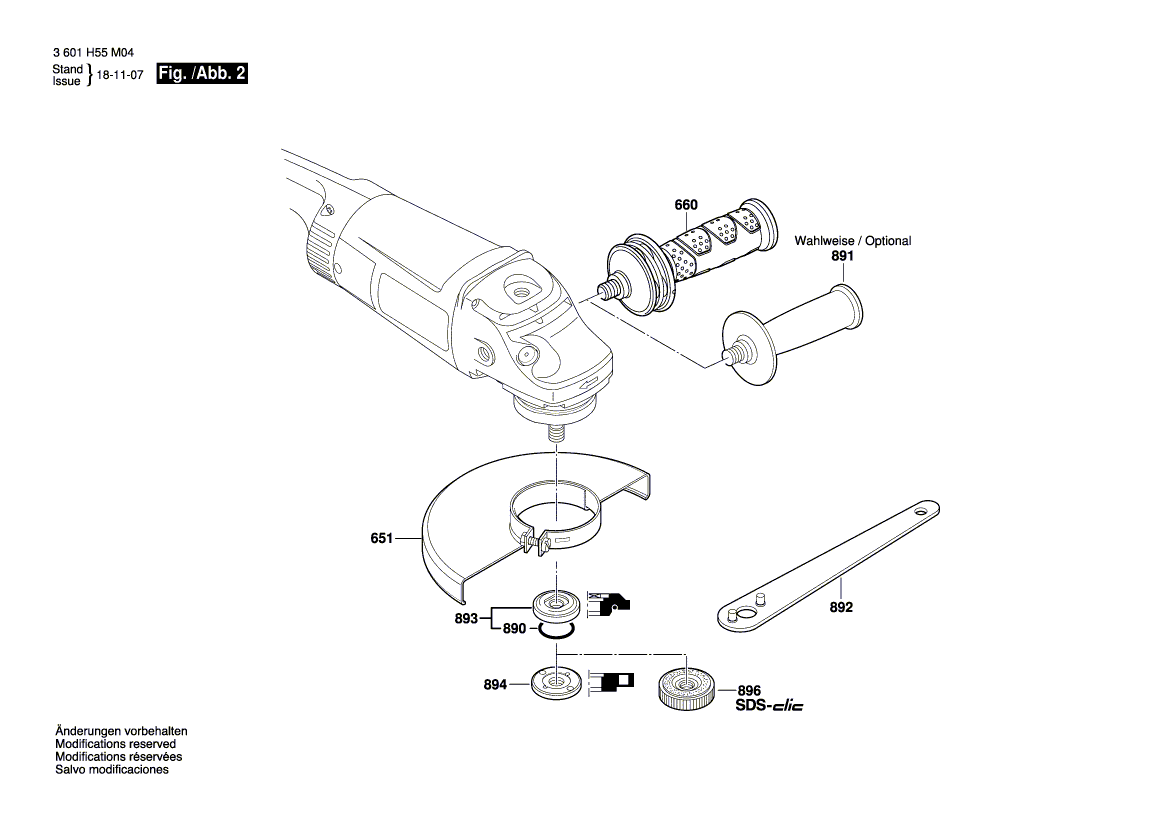 New Genuine Bosch 1600A012VS Bevel Gear Set
