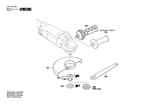 New Genuine Bosch 1600A012VS Bevel Gear Set