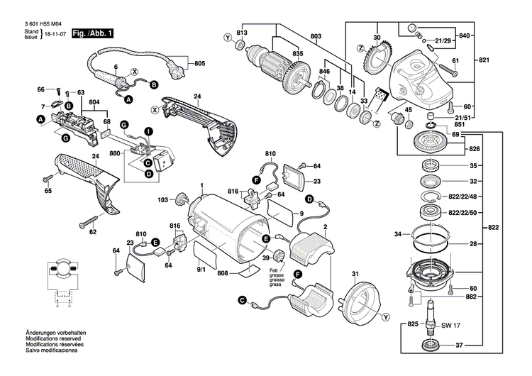 New Genuine Bosch 1600A012VS Bevel Gear Set