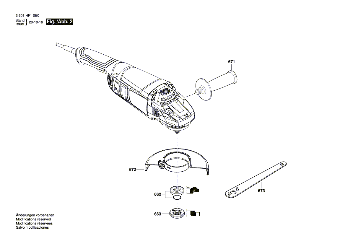 New Genuine Bosch 1600A012VU Bevel Gear Set