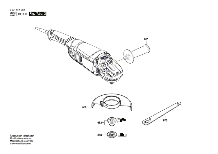 New Genuine Bosch 1600A012VU Bevel Gear Set
