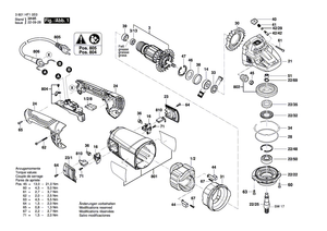 New Genuine Bosch 1600A012VU Bevel Gear Set