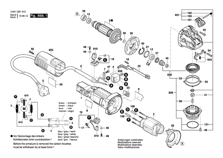 New Genuine Bosch 1600A012X9 Braking Element