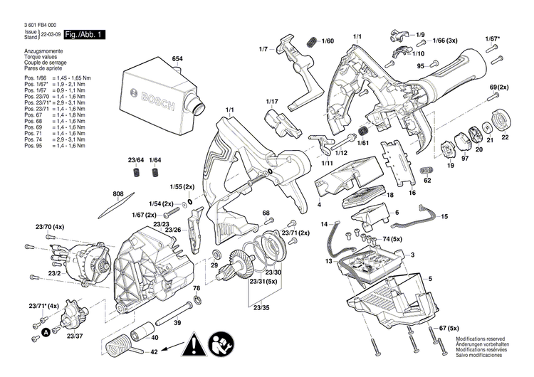 New Genuine Bosch 1600A012ZD Carrier