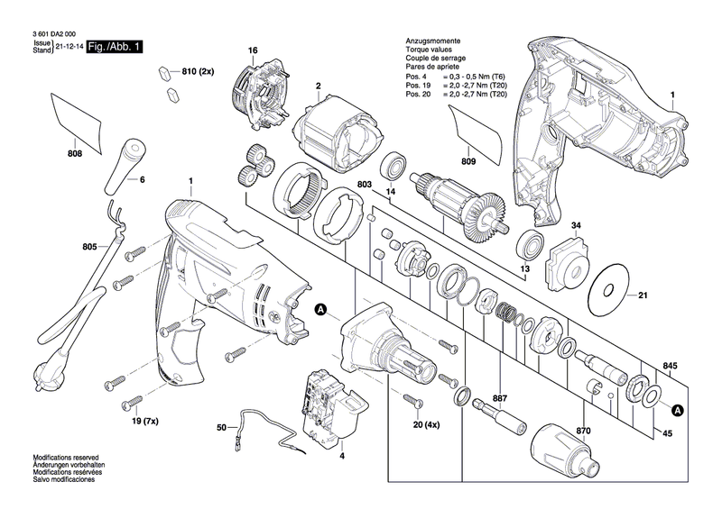 New Genuine Bosch 1600A0137V Gear Unit