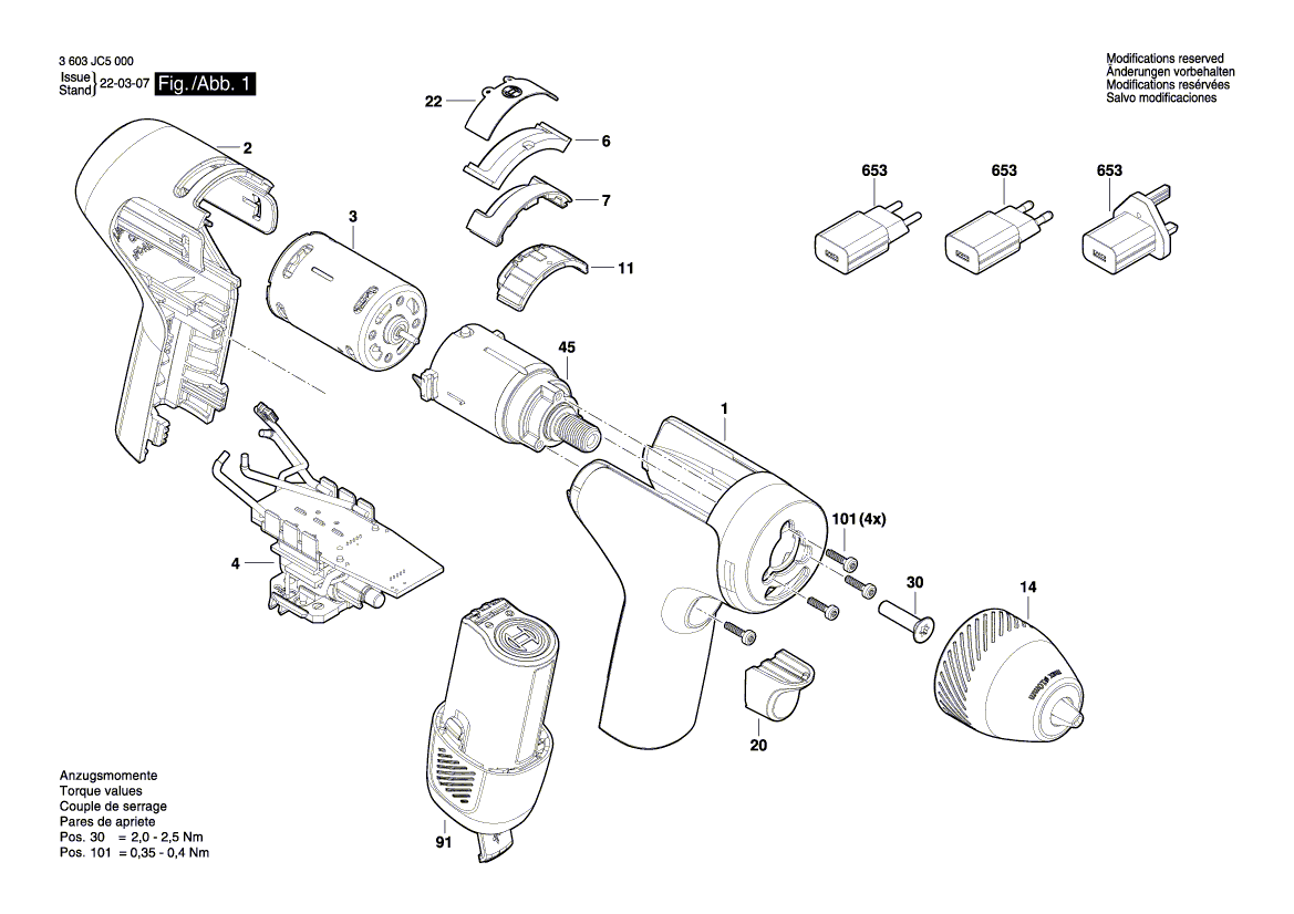 New Genuine Bosch 1600A013RJ Clip
