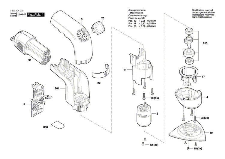 New Genuine Bosch 1600A013SY Cover