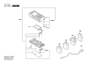 New Genuine Bosch 1600A0143H Charger