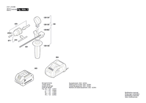 New Genuine Bosch 1600A014E1 Toothed Shaft