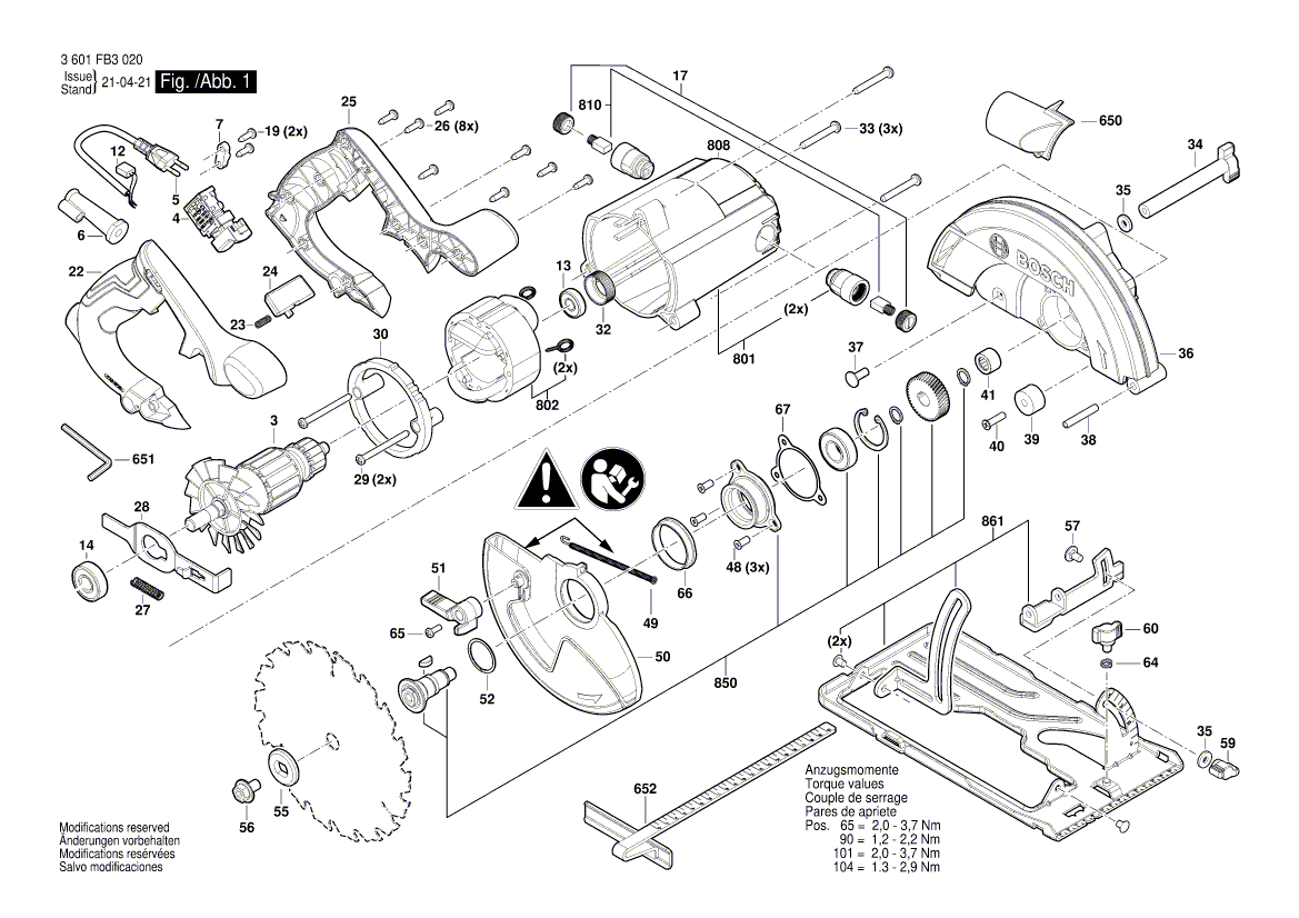 New Genuine Bosch 1600A014F6 Button