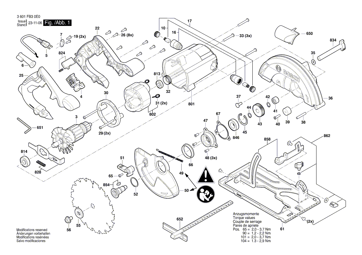New Genuine Bosch 1600A014HJ Guide