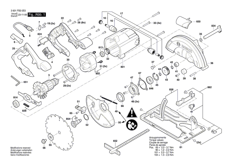 New Genuine Bosch 1600A014HJ Guide
