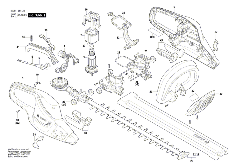 New Genuine Bosch 1600A0152C Lever