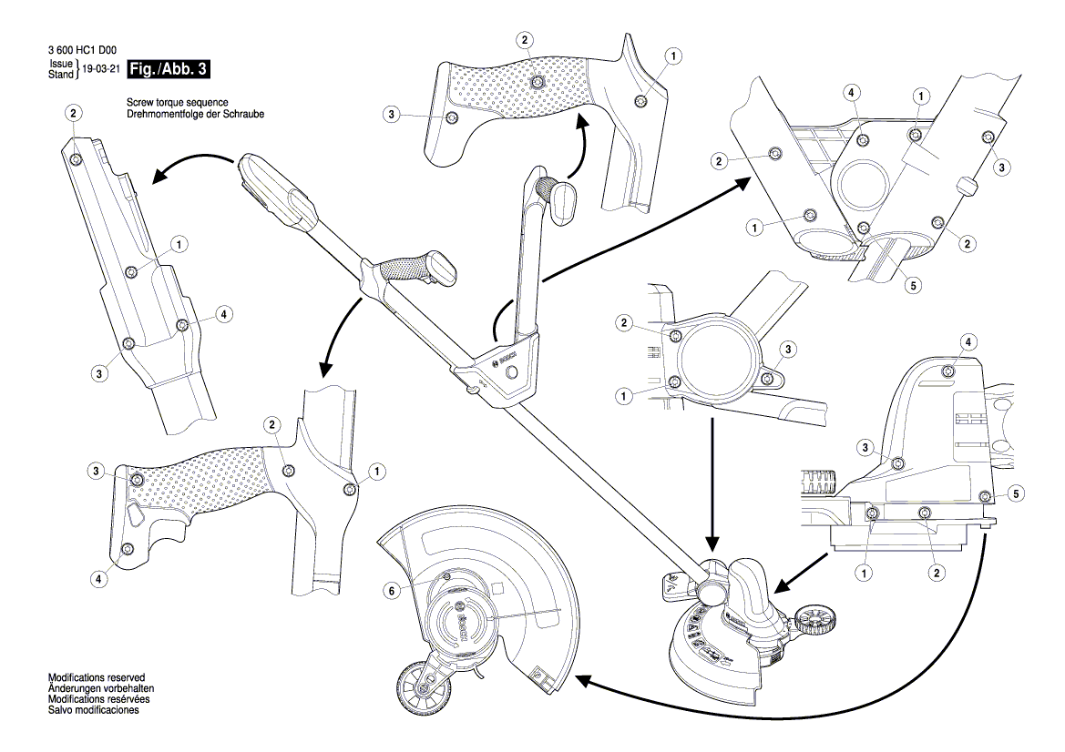 New Genuine Bosch 1600A01555 Guide Tube