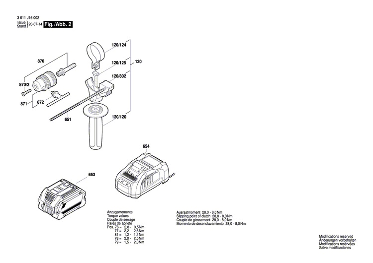 New Genuine Bosch 1600A015AA Rotor
