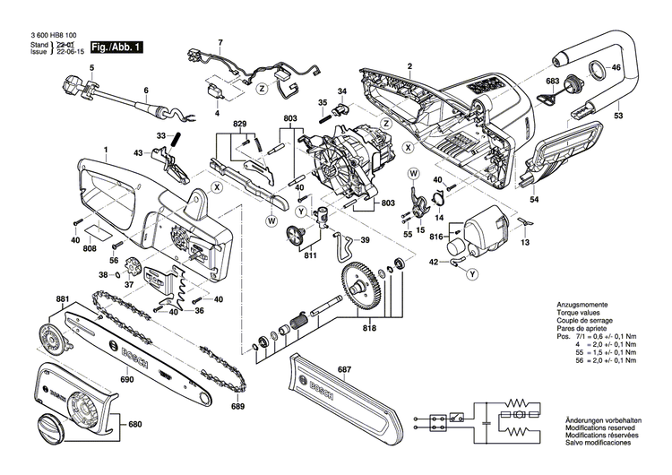 New Genuine Bosch 1600A015DJ Sealing