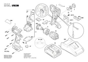New Genuine Bosch 1600A015WX Type Label