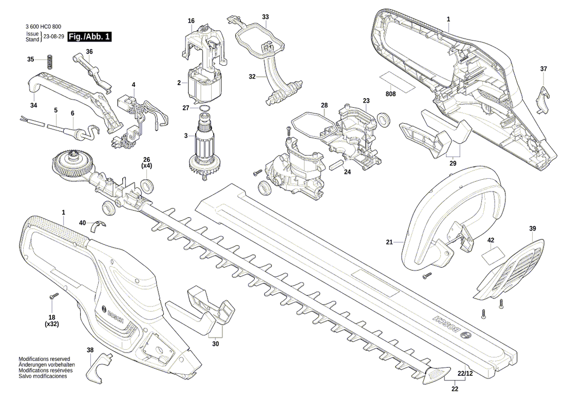 New Genuine Bosch 1600A015YS Switch Segment