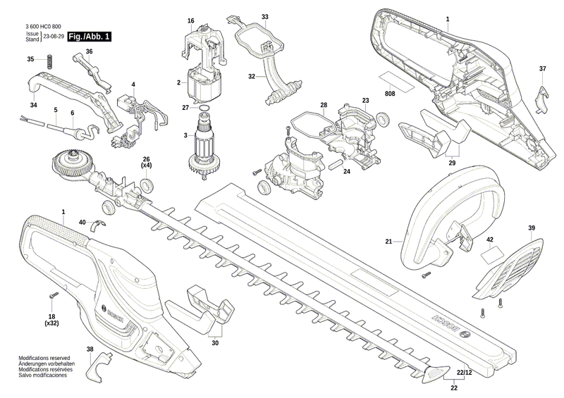 New Genuine Bosch 1600A01611 Frame