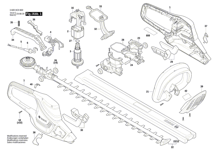 New Genuine Bosch 1600A01612 Frame