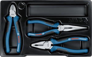 New Genuine Bosch 1600A016BG Plier Set 3 pcs Professional Combo Kit