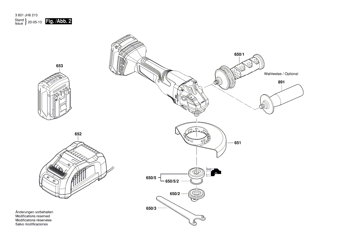 New Genuine Bosch 1600A016DR Quick Acting Flange