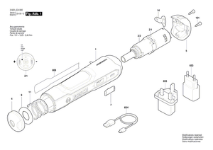 New Genuine Bosch 1600A016U1 Housing