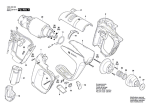 New Genuine Bosch 1600A017KA Housing part