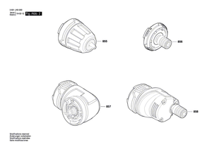 New Genuine Bosch 1600A0195M Gear Box