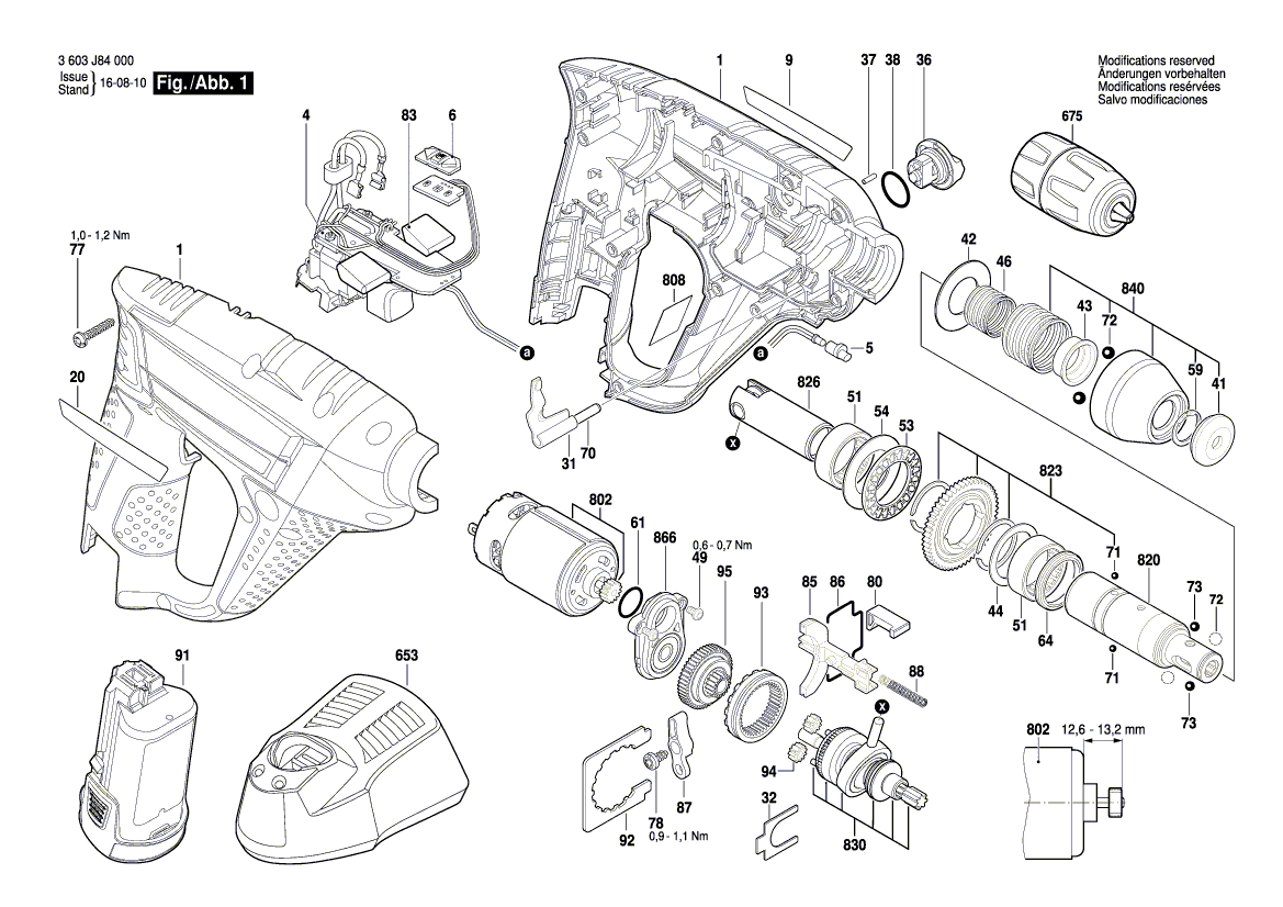 New Genuine Bosch 1600A019AN Housing