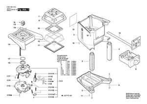 New Genuine Bosch 1600A019FR Keyboard