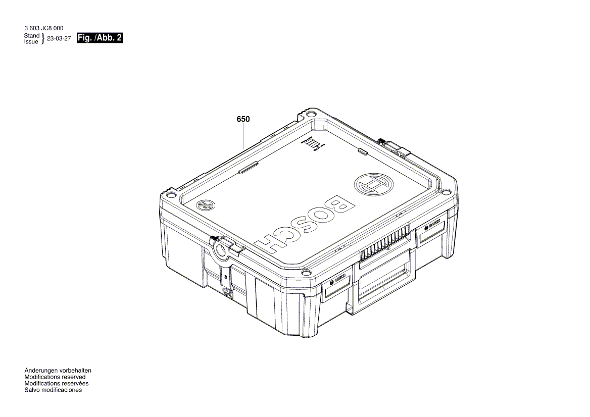 New Genuine Bosch 1600A01B09 Switchover Unit